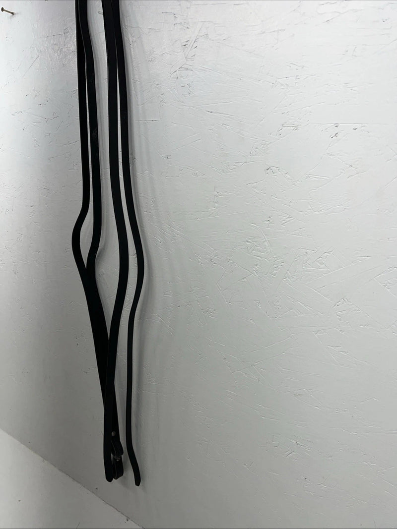 New Tough 1 Dark Oil Genuine Leather Split Reins #12-14542 Y-7