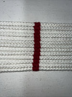 New White Red Tough 1 Mohair Draft 46” Cinch #59-1246 U-20