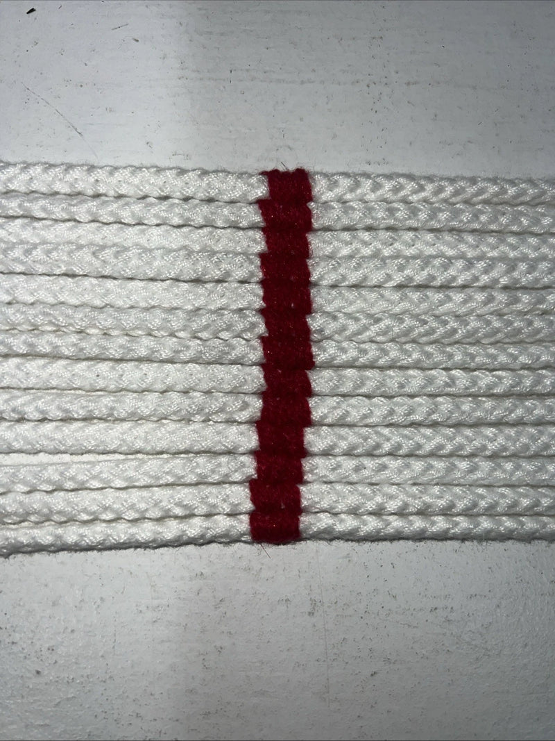 New White Red Tough 1 Mohair Draft 46” Cinch #59-1246 U-20