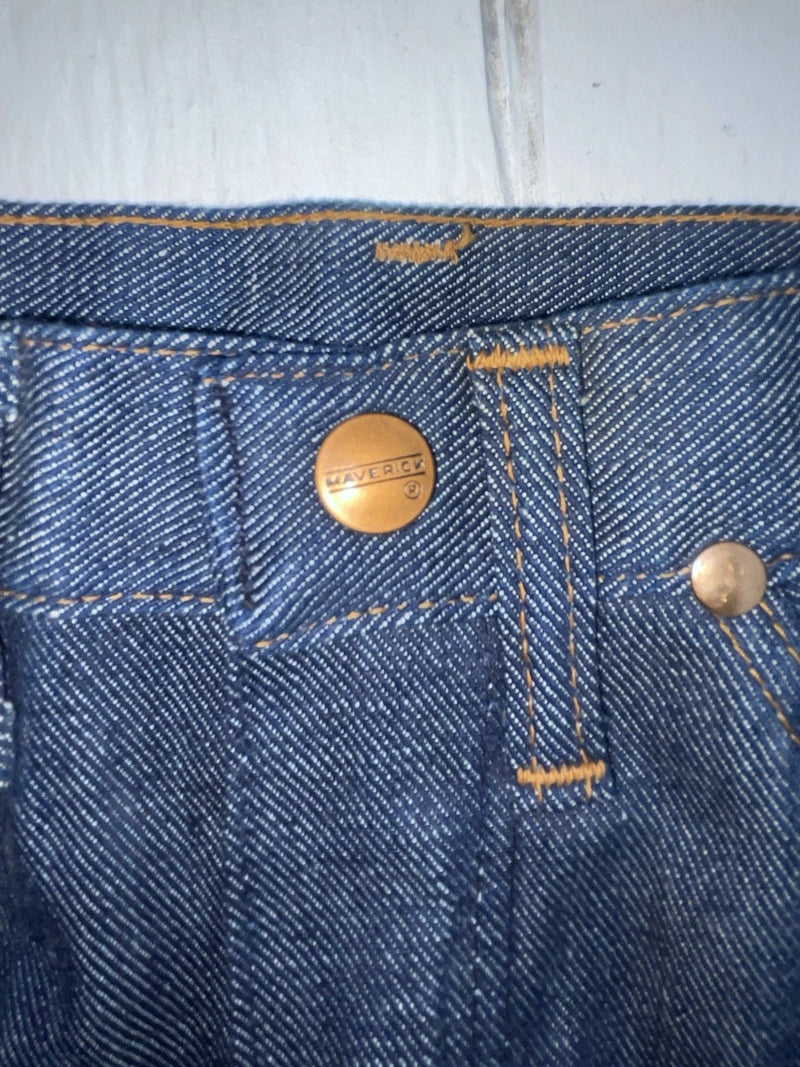 New Vintage Blue Maverick Denim Pants #6428 VV-11