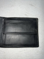 New Black Leather Men’s Wallet P-502