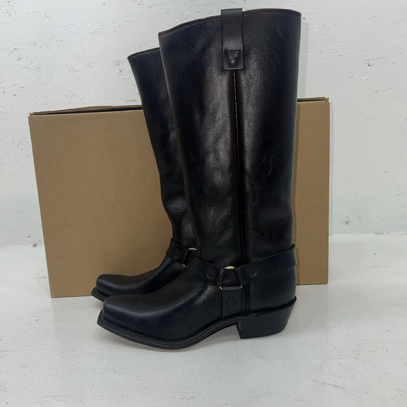 New Women’s Brown Harness Acme Cowboy Boots. 5.5 5 1/2 C. 20-46
