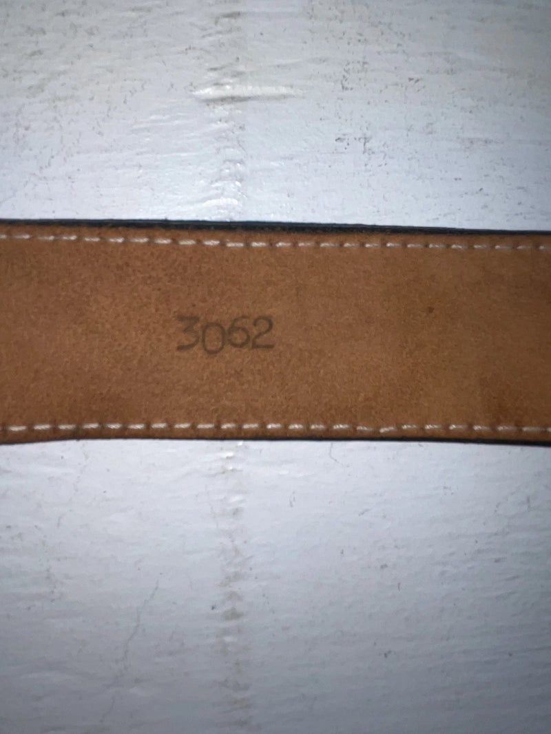 New Gray Genuine Leather Nocona Stitched 28” Belt #3062 NN-48