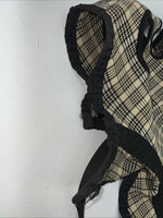 New Brown Plaid Turnout Horse Neck Hood PP-22