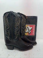 New Men’s Brown Texas Brand Cowboy Boots. 7901 10 D. 7-37