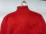 New Women’s H Bar C Red Long Sleeve Button up Size 34 MM-132
