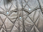New Women’s Brown Western Fashion Puffer Jacket 14 RR-17
