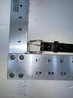 New Black Genuine Leather Breaded 30” Belt NN-7