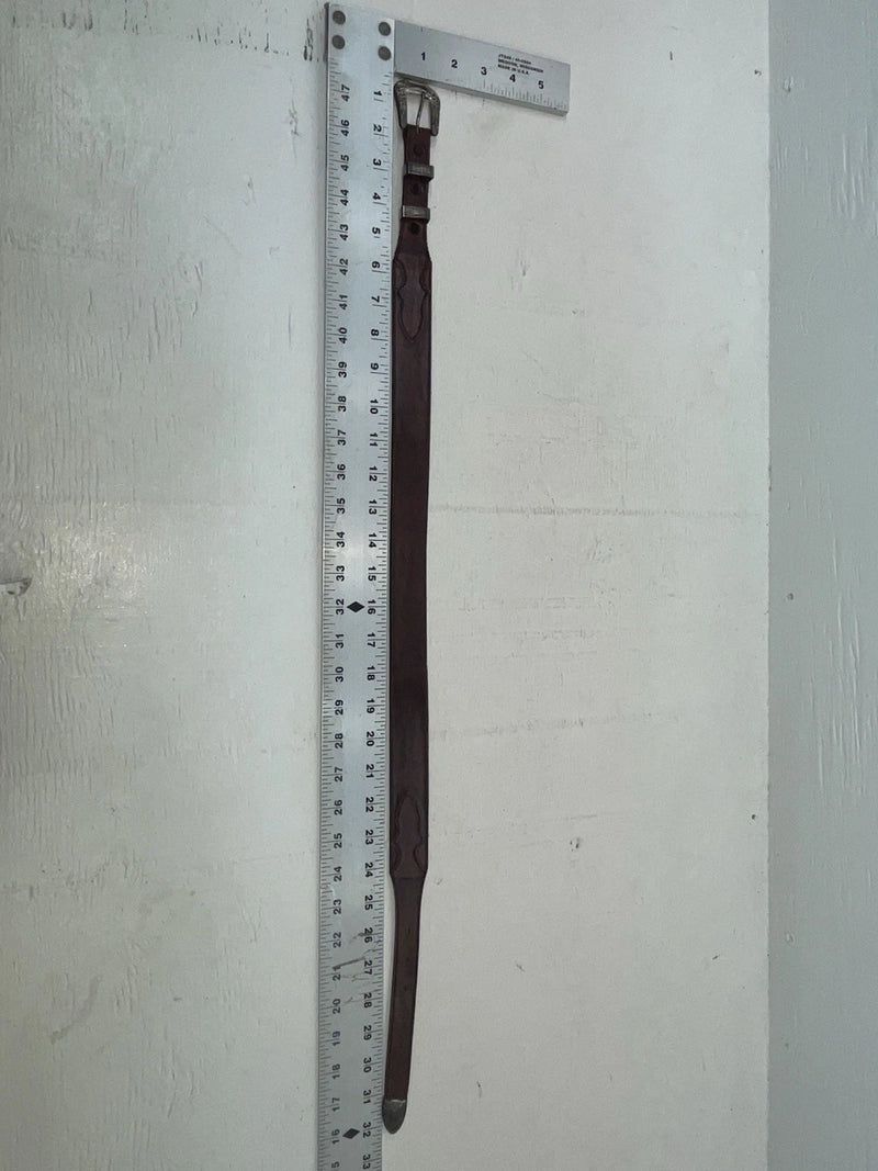 New Red Genuine Leather Nocona 28” Belt #423 NN-40
