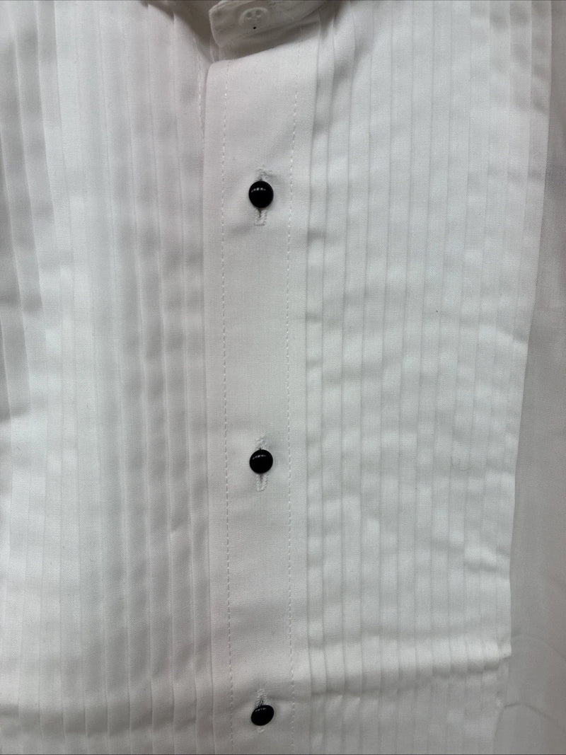 New Kids Classix White Long Sleeve Button Up English Shirt Size BS TT-27