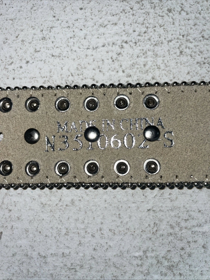 New Cow Print Genuine Leather Blazin Roxx Bling S Belt #N3510602 Z-28