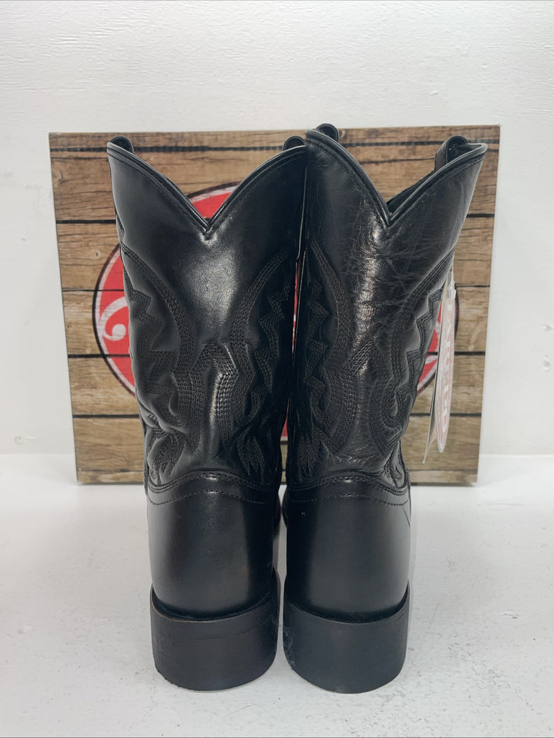 New Men’s Black Laredo Cowboy Boots. 67900 10 E W. 6-33