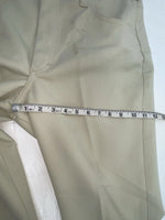 New Vintage Cream Lee Polyester Pants #2084612 ZZ-18