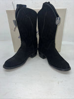 New Women’s Black A Jama Product Cowboy Boots. 5.5 5 1/2. 20-52