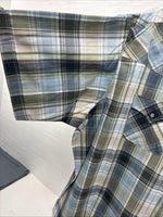 New Men’s ELY Cattleman Multiple Color Flannel Short Sleeve Pearl Snap 4XL F-48