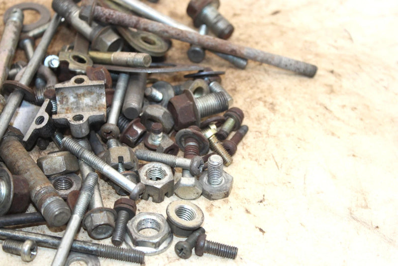 87 Yamaha  Champ 100 Oem Nut Bolt Spacer Hardware Kit AYS 