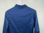 New Women’s Blue Fenton Long Sleeve Button Up Shirt #5328 3B-53