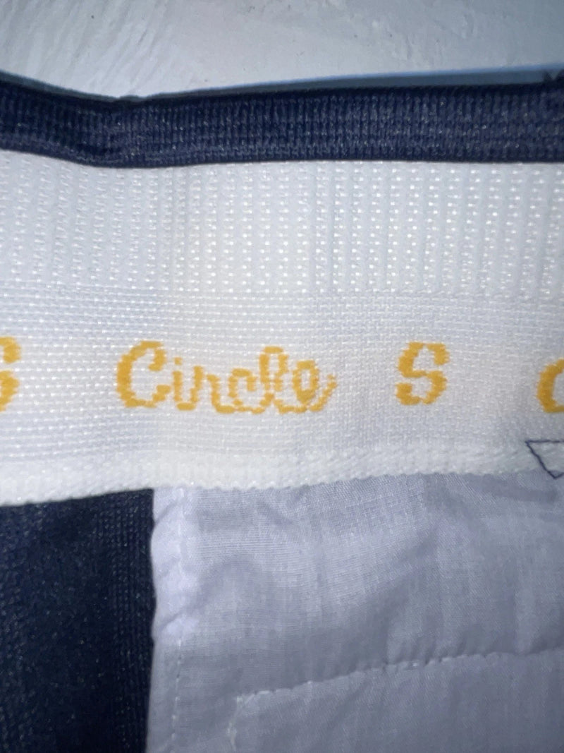 New Vintage Blue Circle S Polyester Pants #CP5091 OO-12