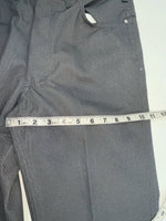 New Vintage Black Speckled Polyester Pants #2624 3A-60