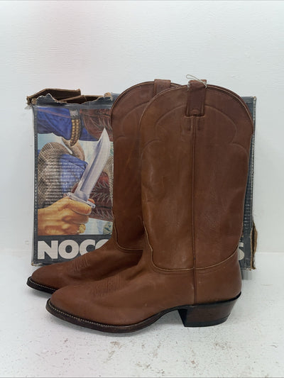 New Men’s Brown Nocona Cowboy Boots. 10 C. 7-13