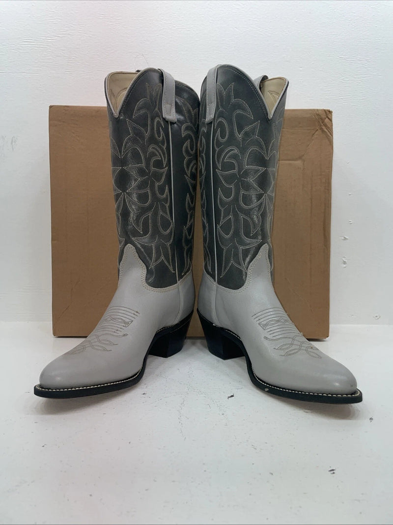 New Women’s Gray Kenny Roger’s Cowboy Boots. 40702 9 M. 15-97
