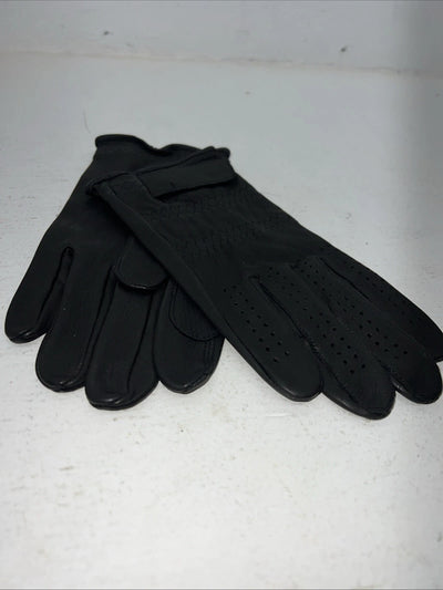 New Black Leather Show And Riding Gloves B-503
