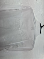 New Men’s ELY Cattleman White Long Sleeve Pearl Snap 16.5 X 36 Large CC-38