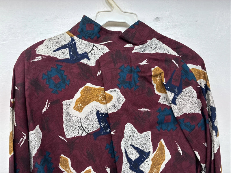 New Women’s Cowboy Threads Multicolor Long Sleeve Button Up XL II-45
