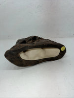 New Ceramic Brown Cowboy And Horse Sculpture 3C-26