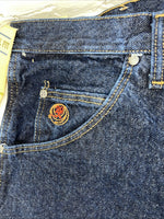 New Men’s Twenty X Relaxed Fit Dark Wash Denim Jeans. 38x32 Q-11