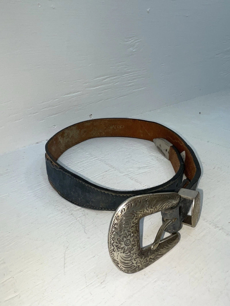 New Brown Genuine Leather Acme Tooled 28” Belt #6921 NN-20