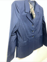 New Women’s Riders Mark Blue Riding Coat 14R #23-37000 LL-610