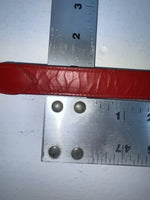 New Red Genuine Leather Wright 32” Belt #10492 Z-40