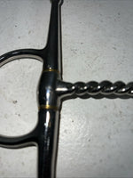 New Weaver SS Twisted Wire Full Cheek Bit 5” T-500