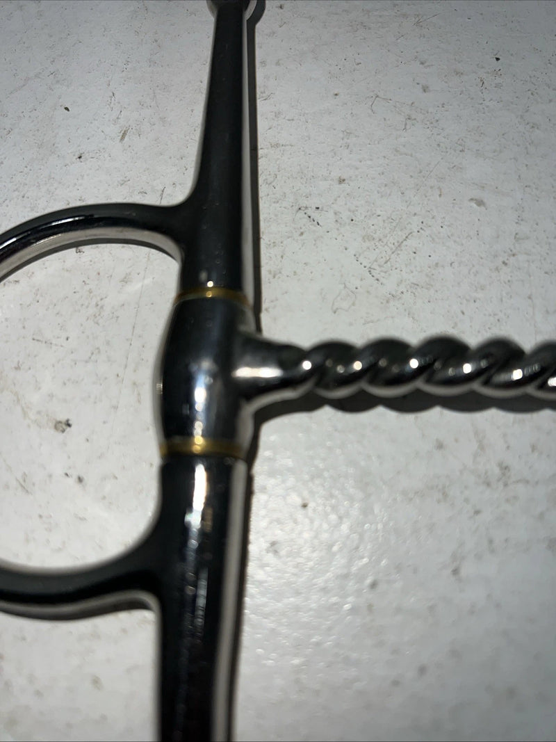 New Weaver SS Twisted Wire Full Cheek Bit 5” T-500