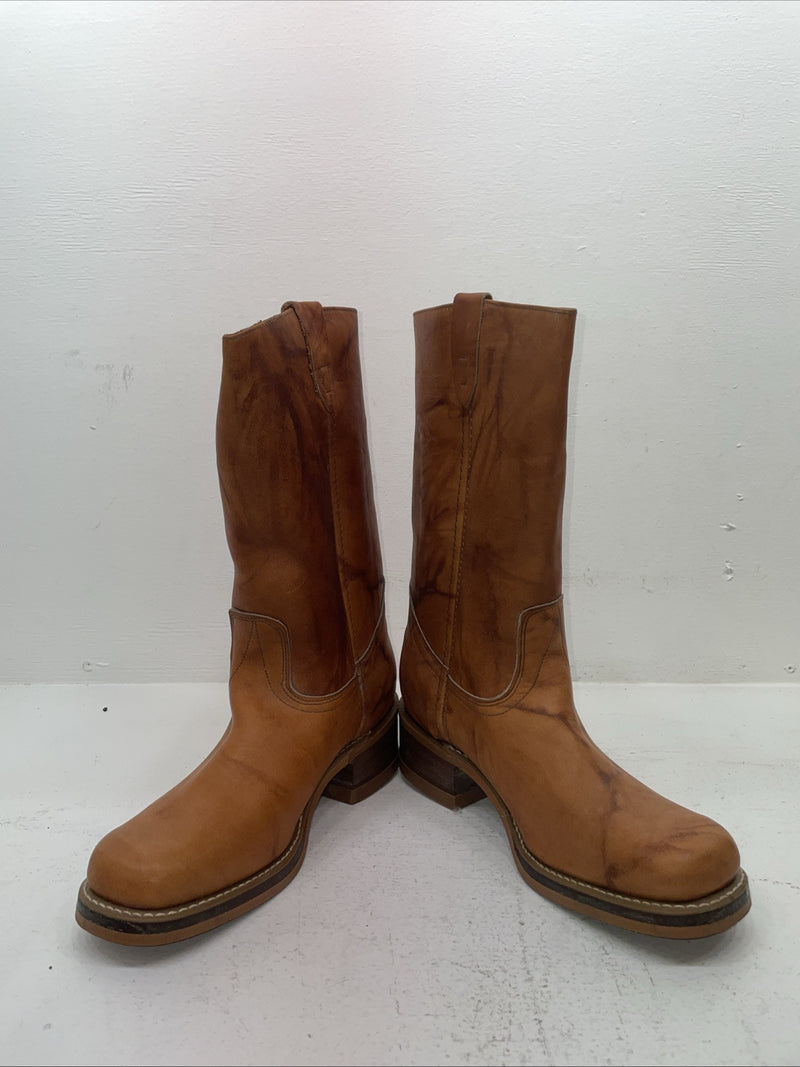 New Men’s Brown Texas Brand Cowboy Boots. M 63 10 D. 6-57