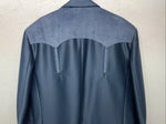 New Men’s Circle S Blue Suit Jacket 52L #24244 Y-610