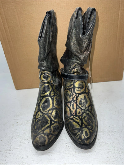 New Women’s Multicolor Kenny Rodger’s Cowboy Boots. S 40520 6.5 6 1/2 M. 19-112