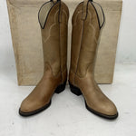 New Women’s Tan Texas Brand Cowboy Boots. 4901 6 M. 20-88