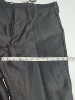 New Vintage Black Circle S Polyester Pants #CP5091 XX-86