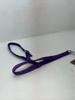 New Tough 1 Purple Nylon Web Noseband Nickle Plated Hardware #53-9043 3C-1