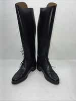 New Women’s Ovation Black English Riding Boots. L 092 7 W. 12-27