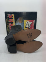 New Men’s Black Texas Brand Cowboy Boots. 5100 10 D. 6-77