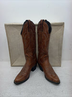 New Youth Brown Kenny Roger’s Cowboy Boots. 40444 5 M. 2-153
