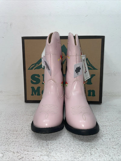 New Kids Pink Smoky Mountain Cowboy Boots. 1162 13.5 13 1/2. 23-61