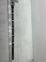 New Black Genuine Leather Blazin Roxx Cross Bling M Belt #N3510401 Z-1