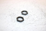 1982 Honda Atc 185a Oem Rear Axle Jam Nut Pair 90307-968-000 AH67