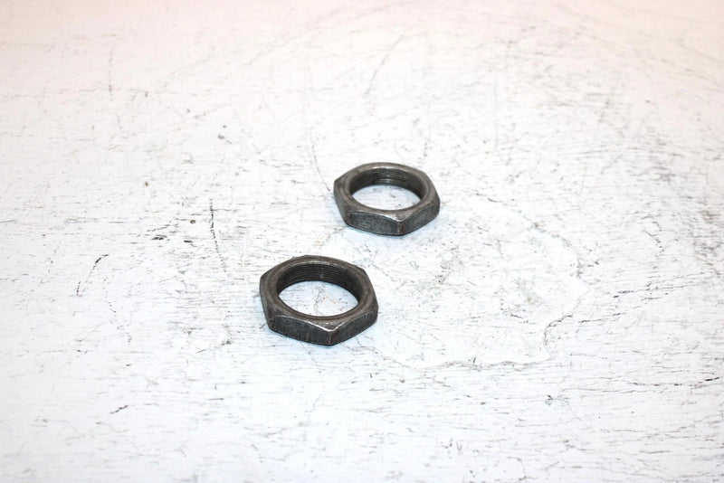1982 Honda Atc 185a Oem Rear Axle Jam Nut Pair 90307-968-000 AH67