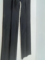New Vintage Black Circle A Polyester Pants #CP5091 OO-52