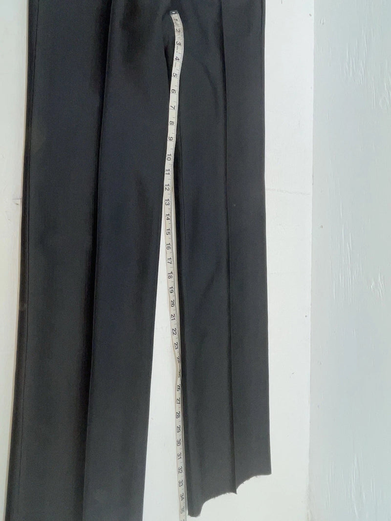 New Vintage Black Circle A Polyester Pants #CP5091 OO-52